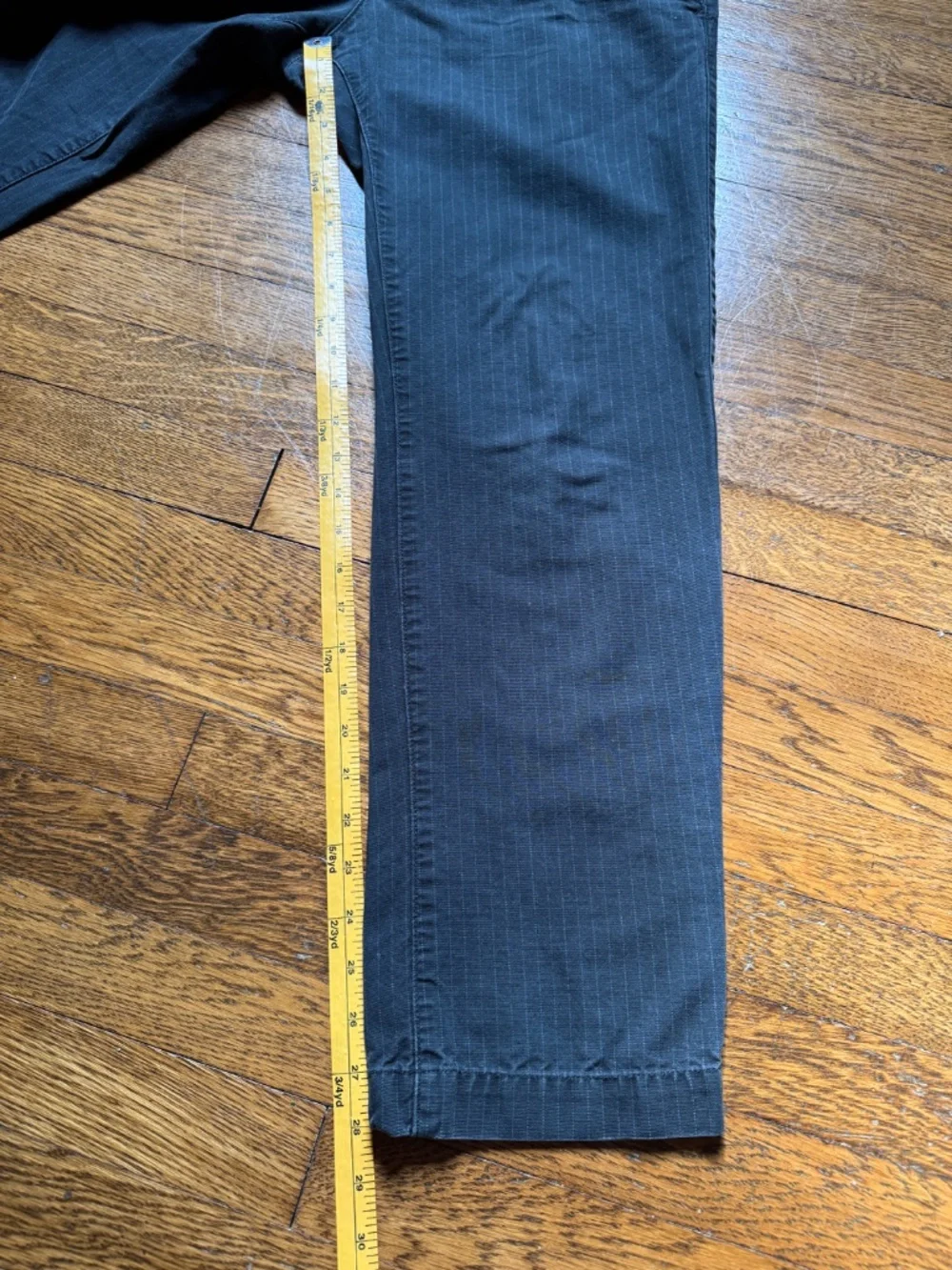 Banana Republic Striped Cotton Twill Pants 31x30